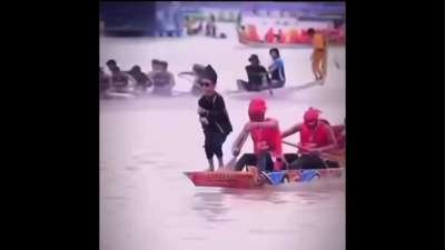 Kid Dancing In Boat Race Funny Memes Video Download