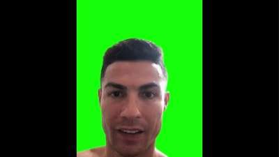 Ronaldo saying Happy Birthday Green Screen Memes Download