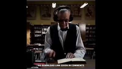 Stan Lee Listening To Music Meme Template Download