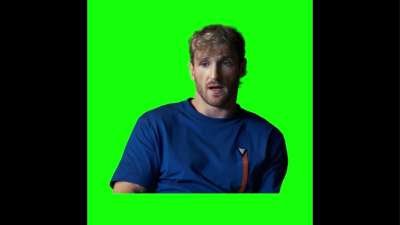 Logan Paul Saying Dude Green Screen Memes Download